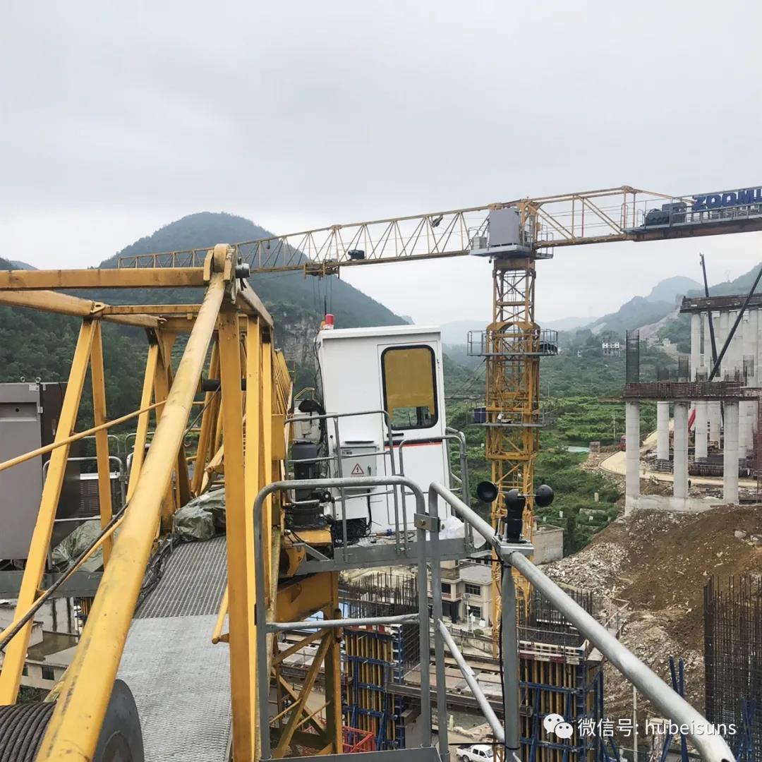 驗(yàn)收完成！貴黃高速塔吊安全監(jiān)控系統(tǒng)投入使用